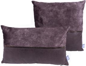 Dekoratyvinė pagalvėlė Kenda Sand Picco 125, ruda/pilka, 50 cm x 30 cm, 2 vnt.