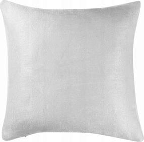 Dekoratyvinės pagalvėlės užvalkalas Douceur d`Interieur Shadow, balta, 40 cm x 40 cm