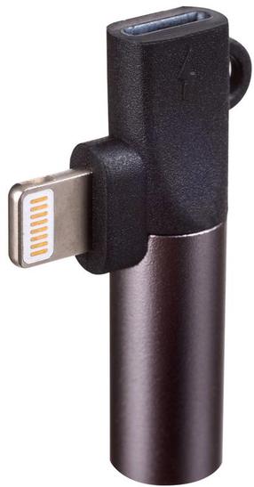 Adapteris Akyga Lightning - 3.5mm/Lightning Lightning male, 3.5mm/Lightning female