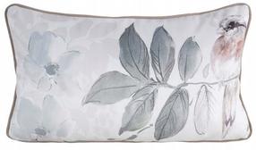 Dekoratyvinė pagalvėlė Evita, balta/žalia/rožinė, 45 cm x 30 cm