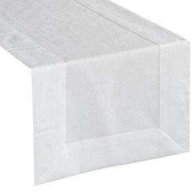 Stalo takelis stačiakampė Anabel, balta, 40 x 180 cm