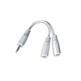 Laidas Gembird 3.5mm/3.5mm 3.5mm female x 2, 3.5 mm male, 0.1 m, balta