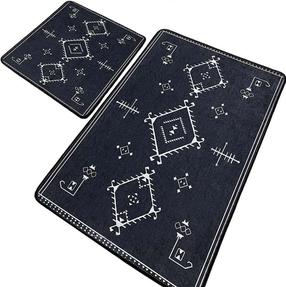 Vonios kilimėlių rinkinys Foutastic Antiguo 359CHL5274, tamsiai pilka, 100 cm x 60 cm