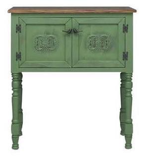 Konsolinis staliukas Kalune Design Ada, šviesiai žalia, 82 cm x 40 cm x 92 cm