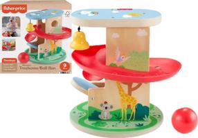 Bokštelis - kamuoliukas Fisher Price Treehouse, 21.3 cm, įvairių spalvų
