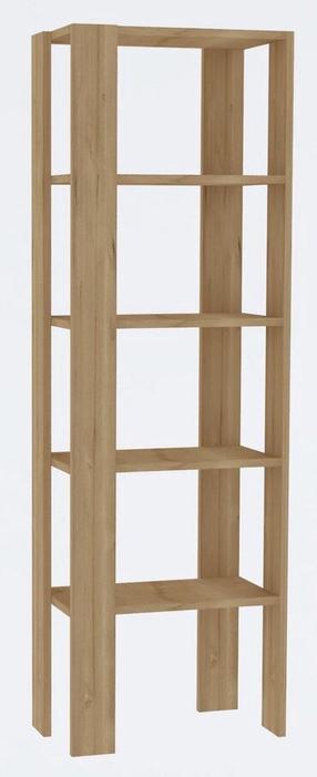 Pastatoma lentyna Kalune Design Pucon 495SSE1218, ąžuolo, 53 cm x 23 cm x 160 cm