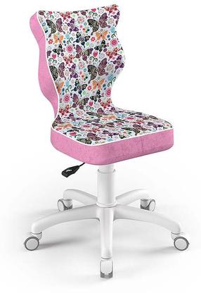 Vaikiška darbo kėdė Petit ST31, 33.5 x 30 x 77.5 cm, rožinė