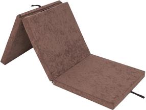 Lauko baldų čiužinys Hobbygarden Ben L BENJBR6, ruda, 180 x 65 cm