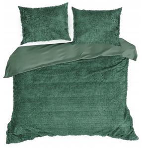 Patalynės užvalkalų komplektas Design 91 Tiffany, tamsiai žalia, 160 x 200 cm