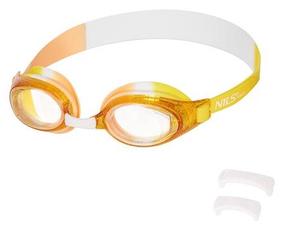 Plaukimo akiniai Nils Aqua Junior NQG870AF, geltona