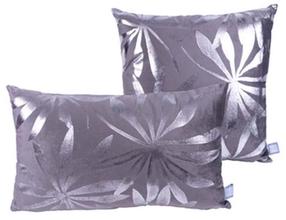 Dekoratyvinė pagalvėlė Kenda Sand Prisma 425, sidabro/pilka, 50 cm x 30 cm, 2 vnt.