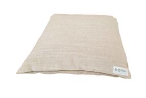 Grikių lukštų pagalvė Grikė, smėlio, 35 cm x 35 cm