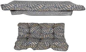 Lauko baldų pagalvė Patio Luna / Kate G050-06IB, geltona/pilka, 130 x 92 cm