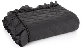 Lovatiesė Vanesa NLP-04, juoda, 200 cm x 220 cm