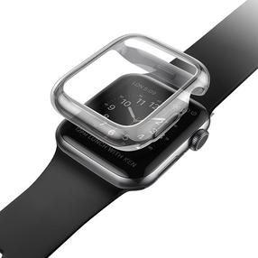 Apsauginis rėmelis Uniq Case Garde Apple Watch Series 4/5 44mm, skaidri