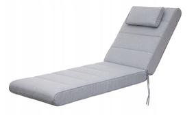 Lauko baldų čiužinys Hobbygarden Malaga, sidabro, 204 x 60 cm