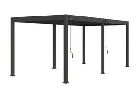 Pavėsinė Pergola Elegance, 600 x 255 cm, antracito