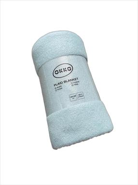 Pledas Okko POLAR, šviesiai mėlynas, 130 cm x 160 cm