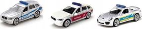  Automobilių rinkiniai Siku Police And Rescue 0495, sidabro