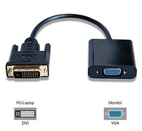 Adapteris MicroConnect DVI-D, VGA, juoda