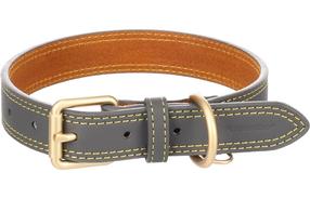 Antkaklis šunims Flamingo Virginia, pilka, 380 - 480 mm x 25 mm, M/L