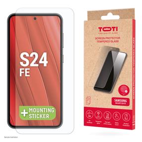 Telefono apsauginis stiklas Toti Galaxy S24 FE, 9H, 6.7 "