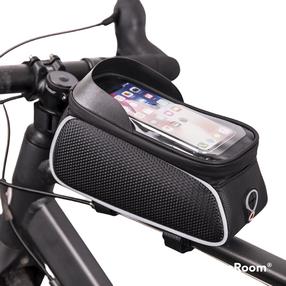 Telefono laikiklis OEM Waterproof Bike Frame Bag with Shielded Phone Holder
