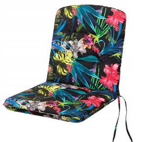 Lauko baldų pagalvė Hobbygarden Blanca 3D, juoda/įvairių spalvų, 102 x 50 cm