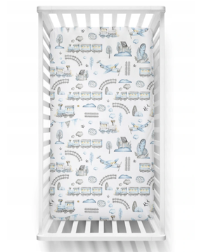 Paklodė Ankras, balta/mėlyna/pilka