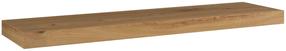 Sieninė lentyna ADRK Andrea, ąžuolo, 80 cm x 26 cm x 1.5 cm