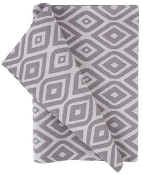 Stalo takelis stačiakampė Home4you Holly Outdoor, balta/pilka, 116 x 43 cm