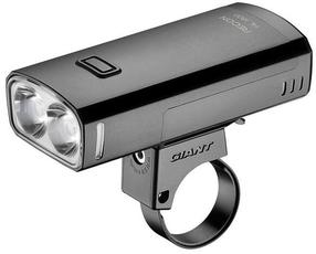Dviračių žibintas Giant, plastikas, juoda