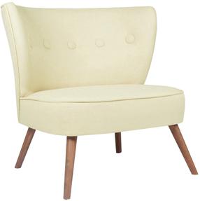 Kėdė Hanah Home Bienville 558ZEN1101, kreminė, 72 cm x 80 cm x 77 cm