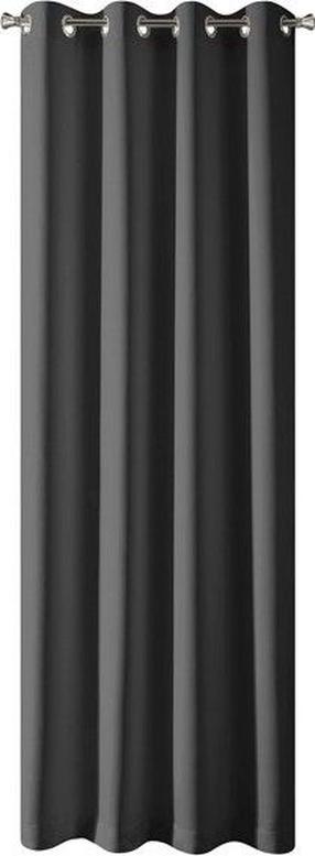 Užtemdanti užuolaida Parisa, juodos, 135 cm x 250 cm