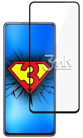 Telefono apsauginis stiklas 3MK HardGlass Max Lite Black For Samsung S22 5G, 9H, 6.8 "