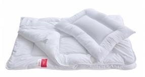 Antklodės ir pagalvės komplektas vaikams Senna Fun, 100 x 135 cm, balta, 2 vnt.