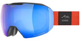 Slidinėjimo akiniai Uvex Epic Attract CV, mėlyna/juoda