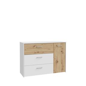 Komoda Domoletti CUGK221R-C853, balta, 41.5 cm x 113.1 cm x 80.2 cm