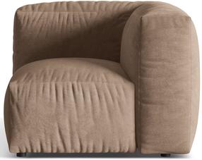 Modulinė sofa Micadoni Martina Vogue 3, tamsaus smėlio spalva, 100 x 100 cm x 75 cm