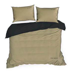 Patalynės užvalkalų komplektas Eva Minge, smėlio, 160 x 200 cm