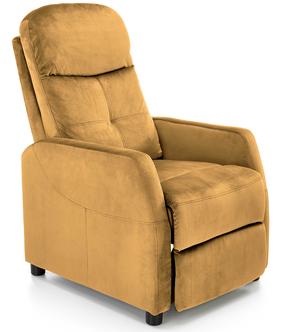 Atlošiamas krėslas Felipe 2, geltonas, 64 cm x 84 cm x 103 cm