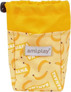 Maišelis skanėstams Amiplay Be happy Banana, Geltona