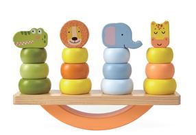 Lavinimo žaislas Gerardos Toys Balance Game, 15.1 cm, įvairių spalvų