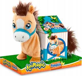 Žaislinis gyvūnas arklys Goliath AniMagic Pumpkin, 30 cm, rusva