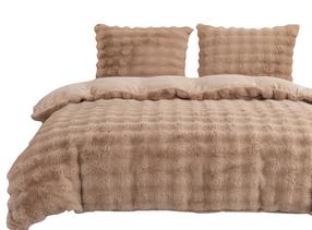 Patalynės užvalkalų komplektas PIE-02, smėlio, 160 x 200 cm
