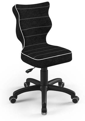 Vaikiška darbo kėdė Petit VS01, 37 x 35 x 83 cm, juoda