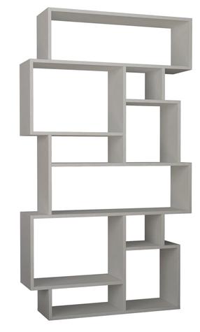 Pastatoma lentyna Kalune Design Karmato 776HMS3611, balta, 96 cm x 25.5 cm x 168.5 cm