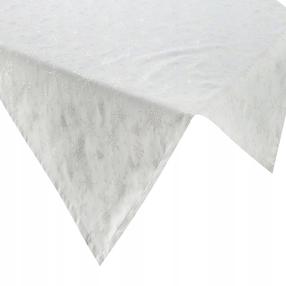 Kalėdinė staltiesė kvadratinė Flash 10, kreminė, 85 x 85 cm