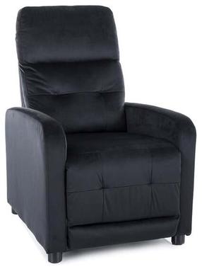 Krėslas Otus Bluvel 19, juodas, 92 cm x 66 cm x 100 cm