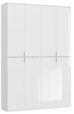 Spinta MC Akcent Projekt X, balta, 34 cm x 130 cm x 193 cm